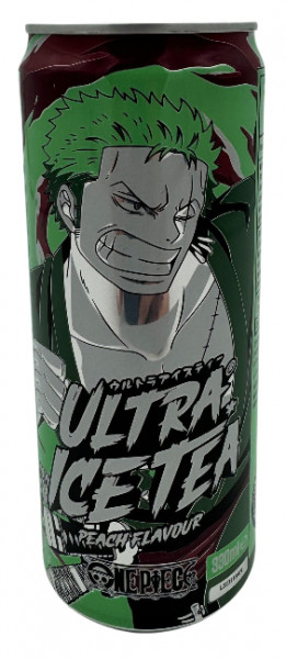 One Piece Zoro Eistee Pfirsich, 330 ml