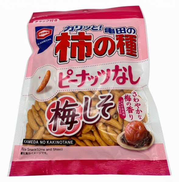 KAMEDA Reiskrackers Umeshio Pflaume (ohne Erdnüsse), 100 g