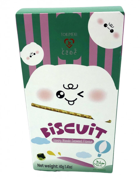 Tokimeki Biscuit Wasabigeschmack, 40 g