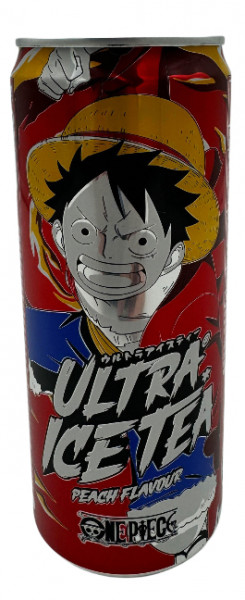 One Piece Luffy Eistee Pfirsich, 330 ml