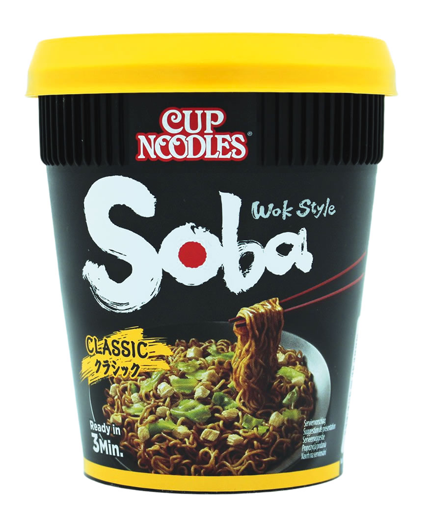 Nissin Soba Classic Cup Nudeln, 90 g
