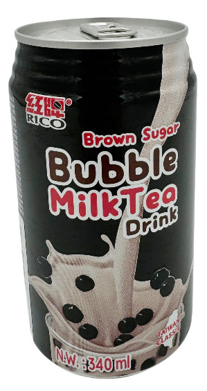 Bubble Milk Tea Brauner Zucker, 350 ml